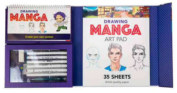 Drawing Manga: Tips & Tricks Kit for kids