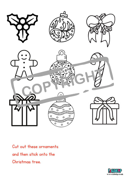 Kids Christmas Colouring Printables (8 Pages)